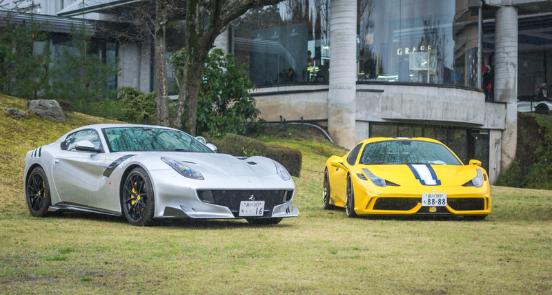 Illustration for article titled This Is How Japan's Ferrari Owners Do Brunch